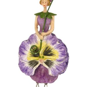 Viooltje bloemenmeisje