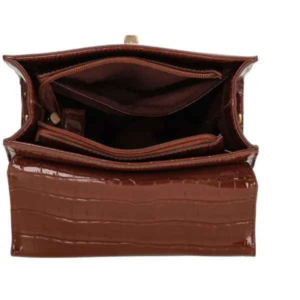 Charm London Hand/Schoudertas Knightsbridge Bruin - Afbeelding 5