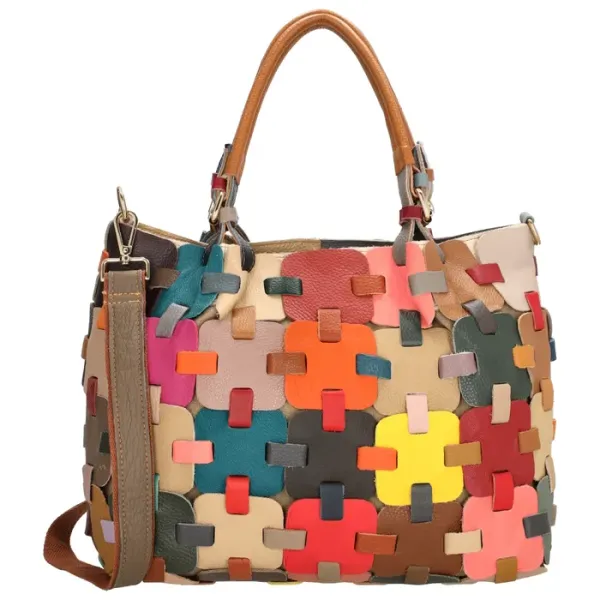 No Label Hand/Schoudertas Multicolor