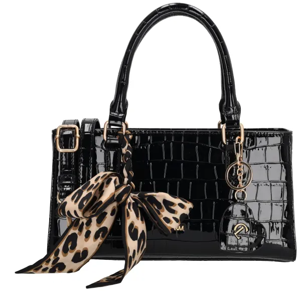Charm London Hand/Schoudertas Knightsbridge Zwart - Afbeelding 2