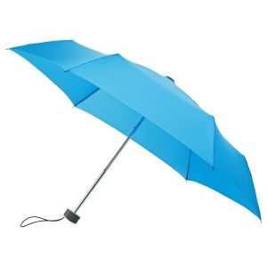 Impliva Paraplu MiniMAX Opvouwbaar Windproof 90cm Lichtblauw