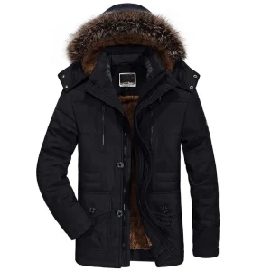 Bontcapuchon Winterjas voor Heren