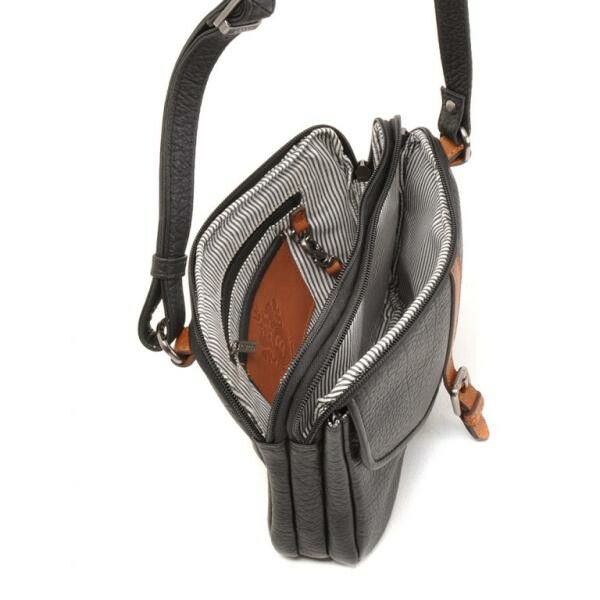 Berba Schoudertas Chamonix Black - Afbeelding 4