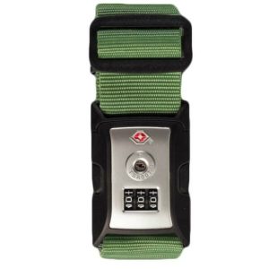 Worldpack Kofferriem Met TSA-Slot Groen