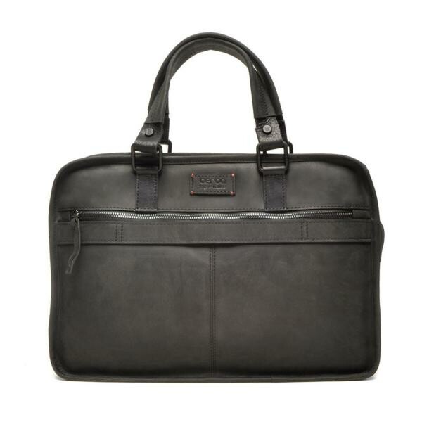 berba Barbarossa Ruvido Flat Notebook Bag Black - Afbeelding 2